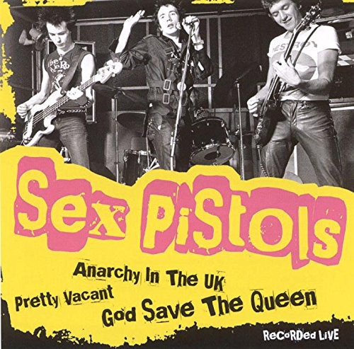 Sex Pistols 的 Recorded Live in 1976 by Dave Goodman 专辑封面