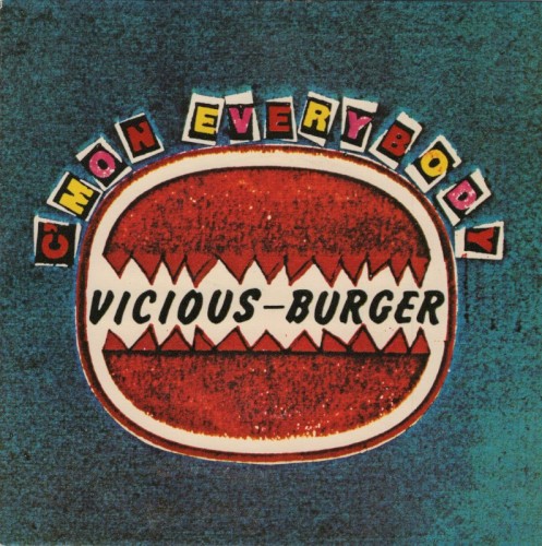 C’mon Everybody by Sex Pistols single cover art