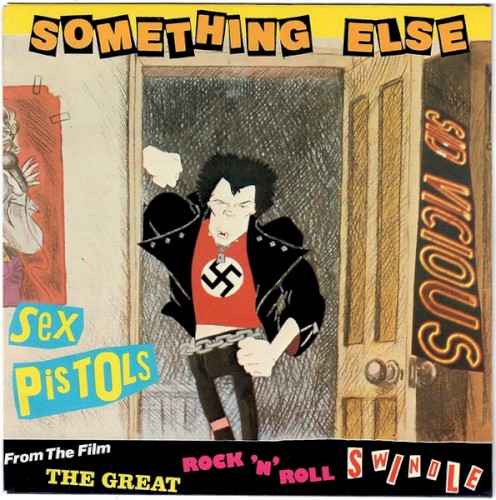 Something Else by Sex Pistols single cover art