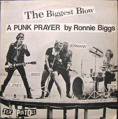 Portada del sencillo The Biggest Blow / My Way de Sex Pistols