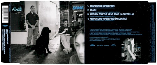 Silverchair 的 Ana’s Song (Open Fire) 单曲封面