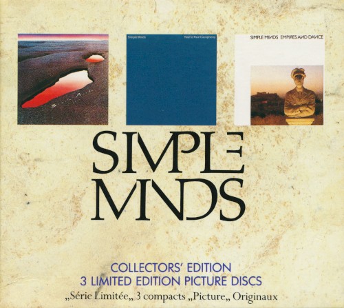 Simple Minds 的 Life in a Day / Real to Real Cacophony / Empires and Dance 專輯 封面