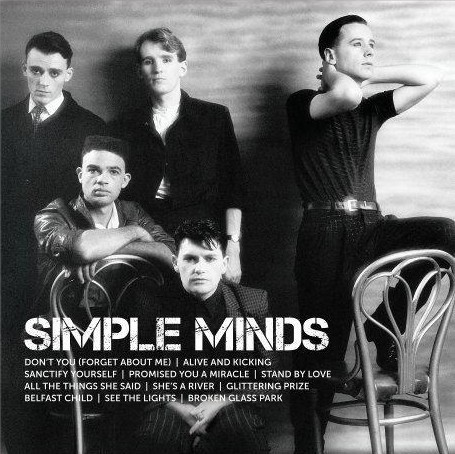 Portada del álbum Icon de Simple Minds