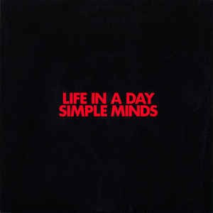 Life in a Day by Simple Minds single cover art