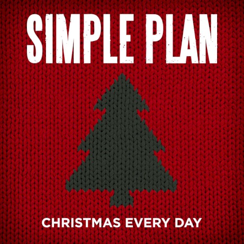 Christmas Every Day by Simple Plan single cover art