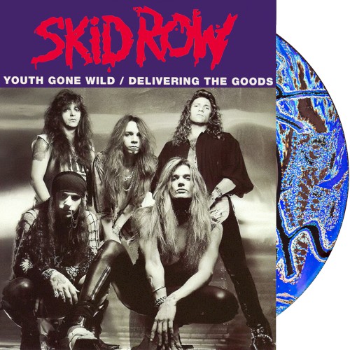 Youth Gone Wild / Delivering the Goods by Skid Row single cover art