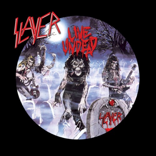 Live Undead by Slayer album cover art