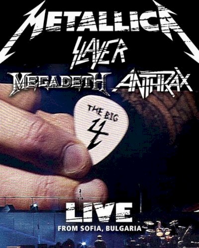 Pochette de The Big 4: Live From Sofia, Bulgaria par Slayer (album)