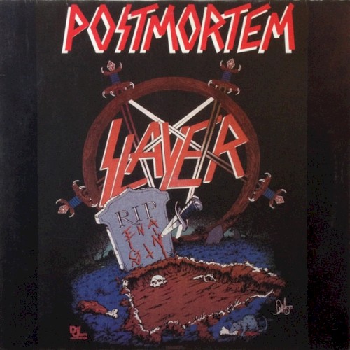 Postmortem by Slayer single cover art