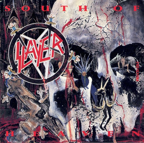 Portada del sencillo South of Heaven de Slayer