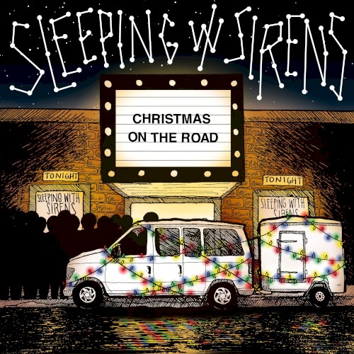 Christmas on the Road by Sleeping With Sirens single cover art