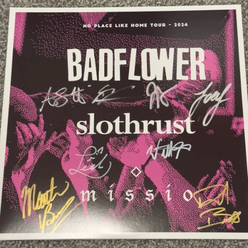 Cover-Artwork für die EP No Place Like Home Tour 2024 von Slothrust