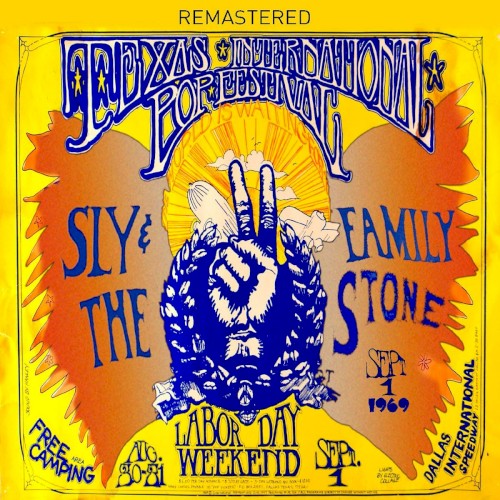 Sly and the Family Stone 的 Texas International Pop Festival 专辑封面