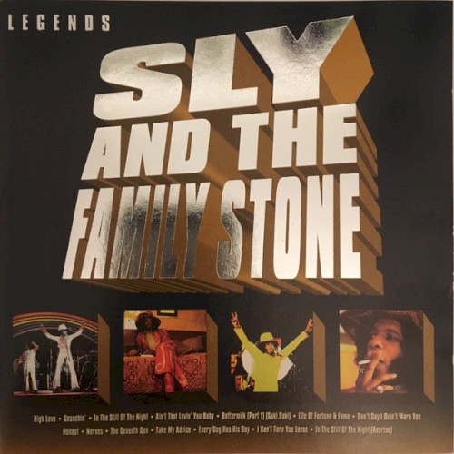 Legends by Sly and the Family Stone album cover art
