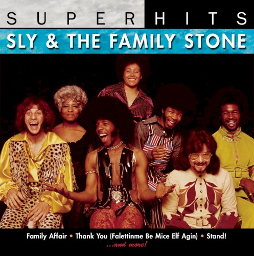 Portada del álbum Super Hits de Sly and the Family Stone