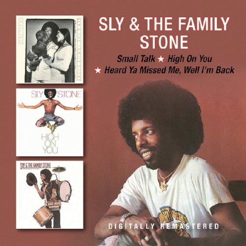 Sly and the Family Stone 的 Small Talk / High on You / Heard ya Missed Me, Well I'm Back 專輯 封面