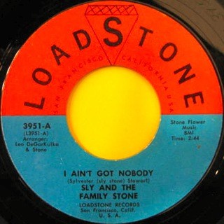I Ain’t Got Nobody / I Can’t Turn You Loose by Sly and the Family Stone single cover art