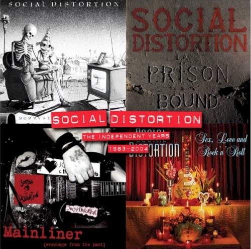 Social Distortion 的 The Independent Years 1983–2004 专辑封面