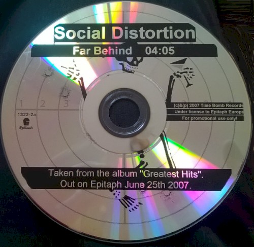 Portada del sencillo Far Behind de Social Distortion