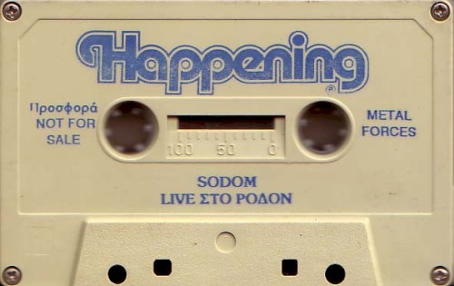 Live στο Ρόδον by Sodom album cover art