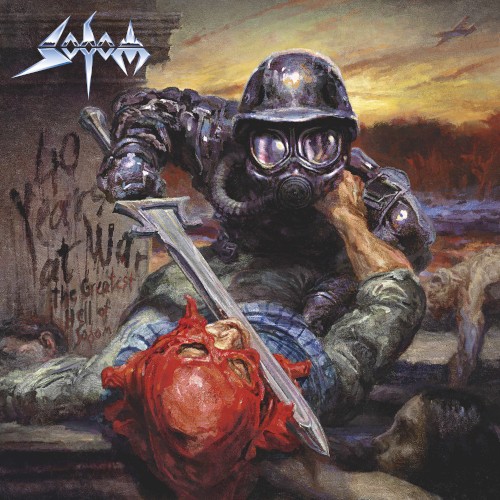 40 Years at War: The Greatest Hell of Sodom by Sodom album cover art