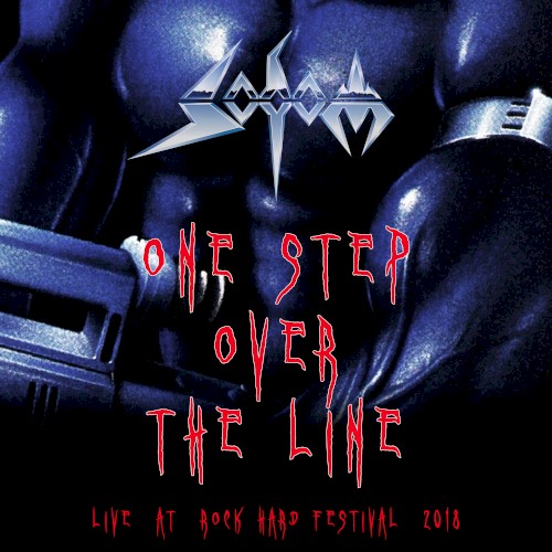 One Step Over the Line by Sodom single cover art