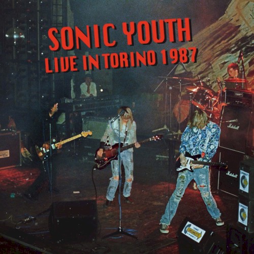 Live in Torino 1987 by Sonic Youth album cover art