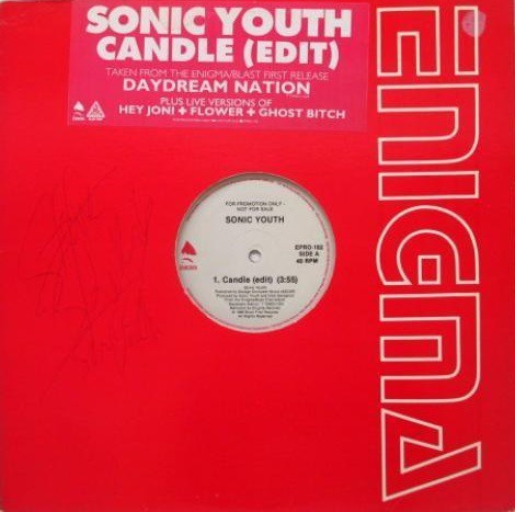 Cover-Artwork für die EP Candle (edit) von Sonic Youth