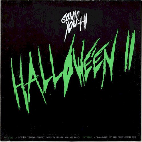 Pochette de Halloween II par Sonic Youth (single)
