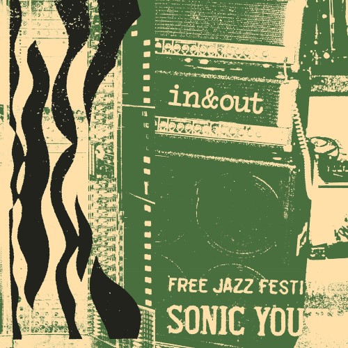 In & Out by Sonic Youth single cover art