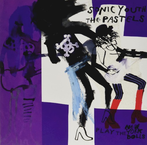Pochette de Play the New York Dolls par Sonic Youth (single)