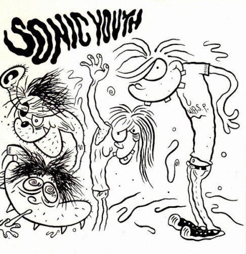 Sonic Youth 的 Stick Me Donna Magick Momma 單曲 封面