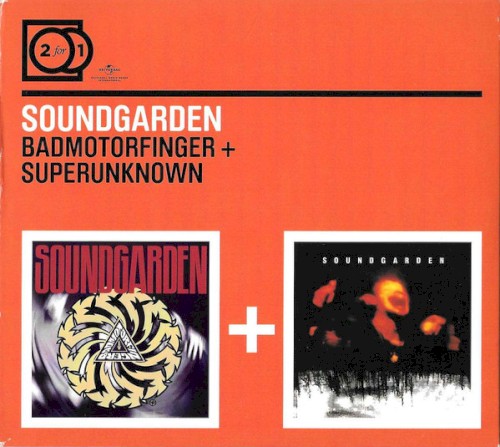 Soundgarden 的 Badmotorfinger / Superunknown 專輯 封面