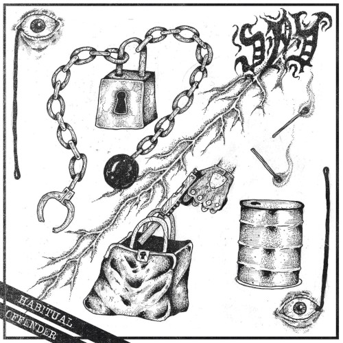 Cover-Artwork für die EP Habitual Offender von SPY