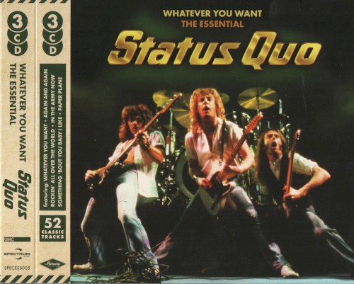 Pochette de Status Quo - Whatever You Want: The Essential par Status Quo (album)