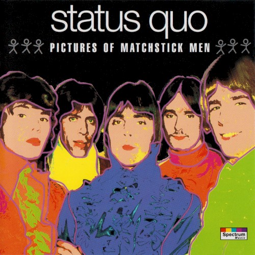 Portada del álbum Pictures of Matchstick Men de Status Quo