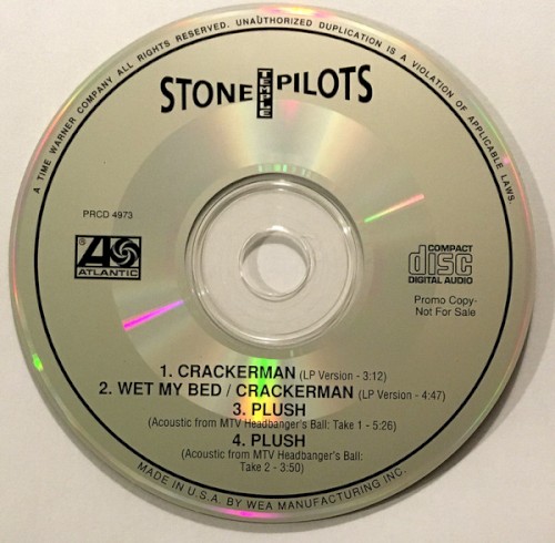 Crackerman by Stone Temple Pilots single cover art