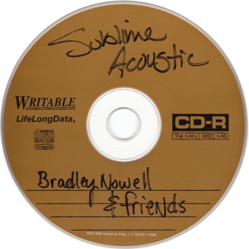 Acoustic: Bradley Nowell & Friends by Sublime album cover art