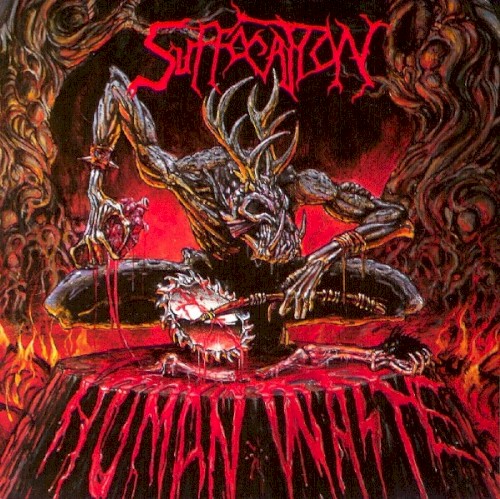 Portada del EP Human Waste de Suffocation