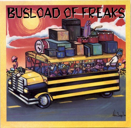 Busload of Freaks by Suicidal Tendencies album cover art
