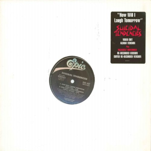 Pochette de How Will I Laugh Tomorrow par Suicidal Tendencies (single)
