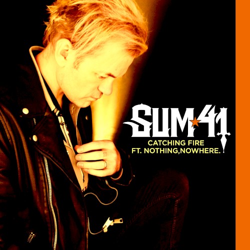 Catching Fire by Sum 41 single cover art