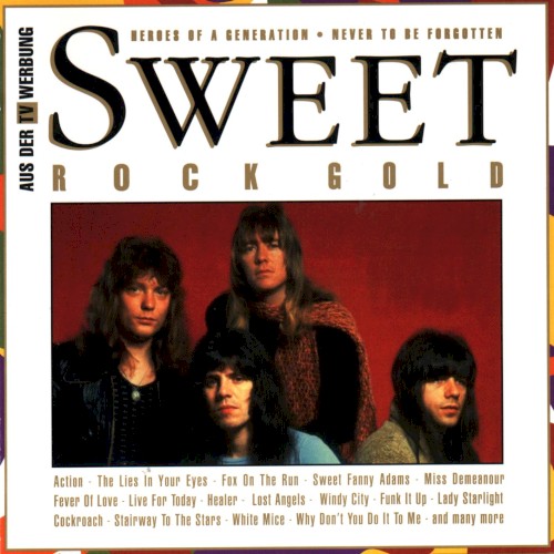 Portada del álbum Rock Gold de Sweet