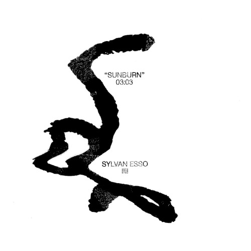 Cover-Artwork für die Single Sunburn von Sylvan Esso