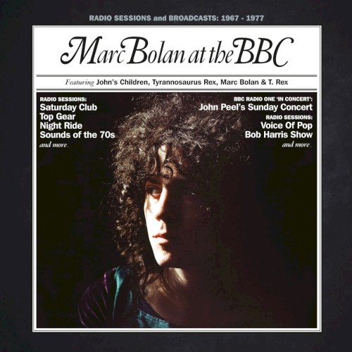 Cover-Artwork für das Album Marc Bolan at the BBC von T. Rex