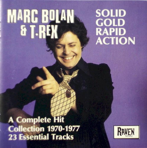 Cover-Artwork für das Album Solid Gold Rapid Action von T. Rex