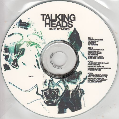 Pochette de Rare 12″ Mixes par Talking Heads (album)