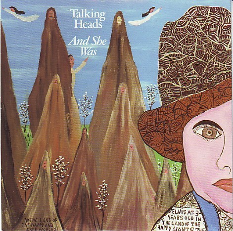 And She Was by Talking Heads single cover art