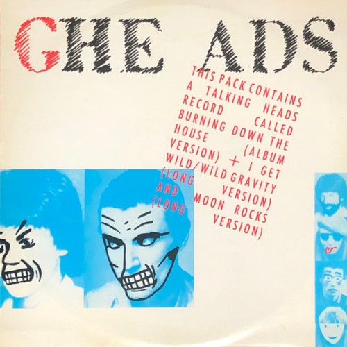 Burning Down the House by Talking Heads single cover art
