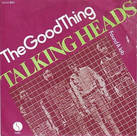 The Good Thing by Talking Heads single cover art